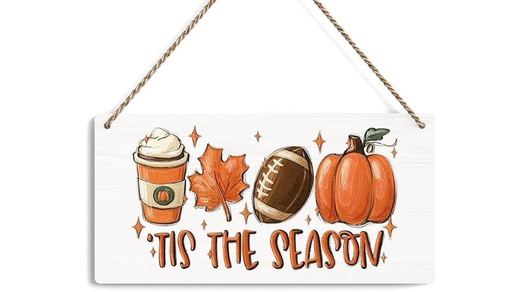 autumn decor signs collection