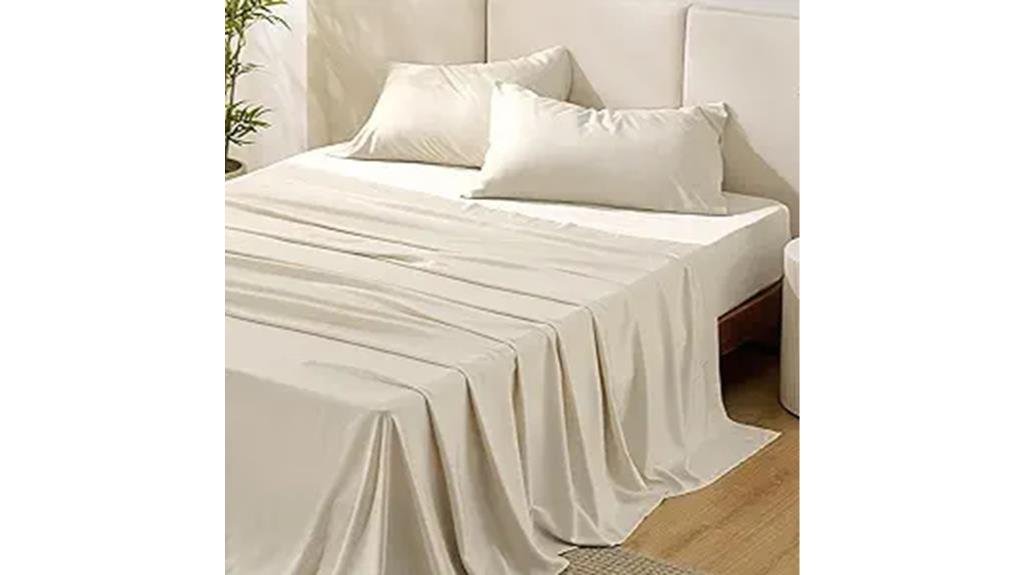bamboo cooling sheet set