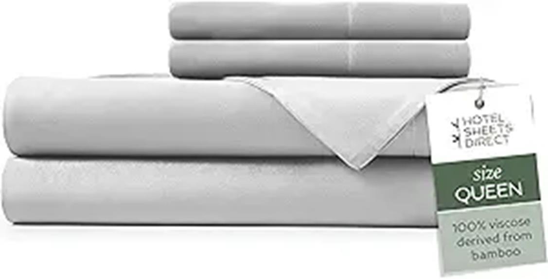 bamboo queen bed sheets