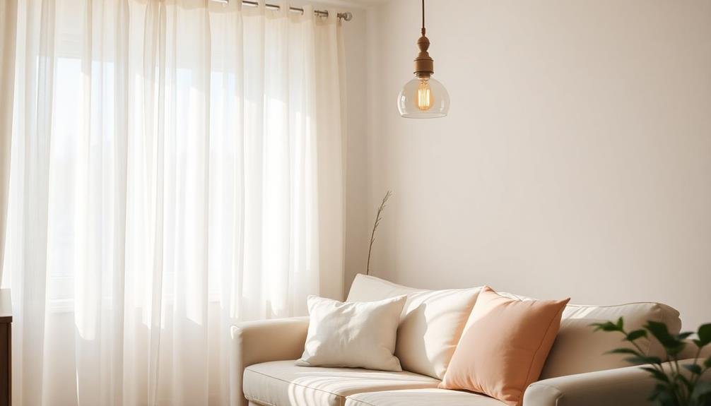 bright and airy illumination