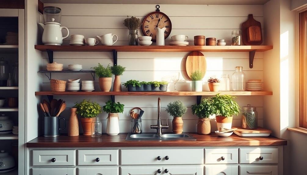 charming wooden wall storage