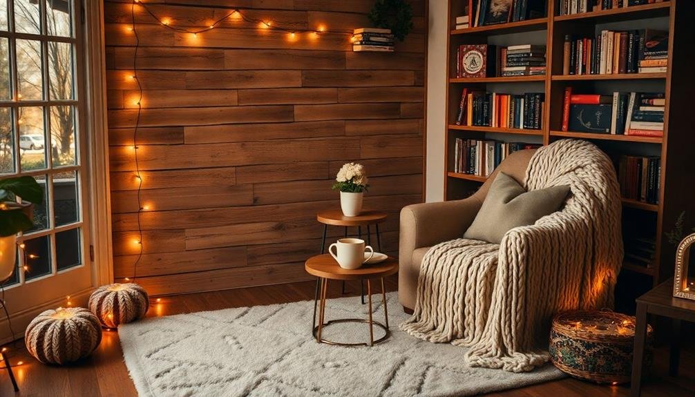cozy reading corner design