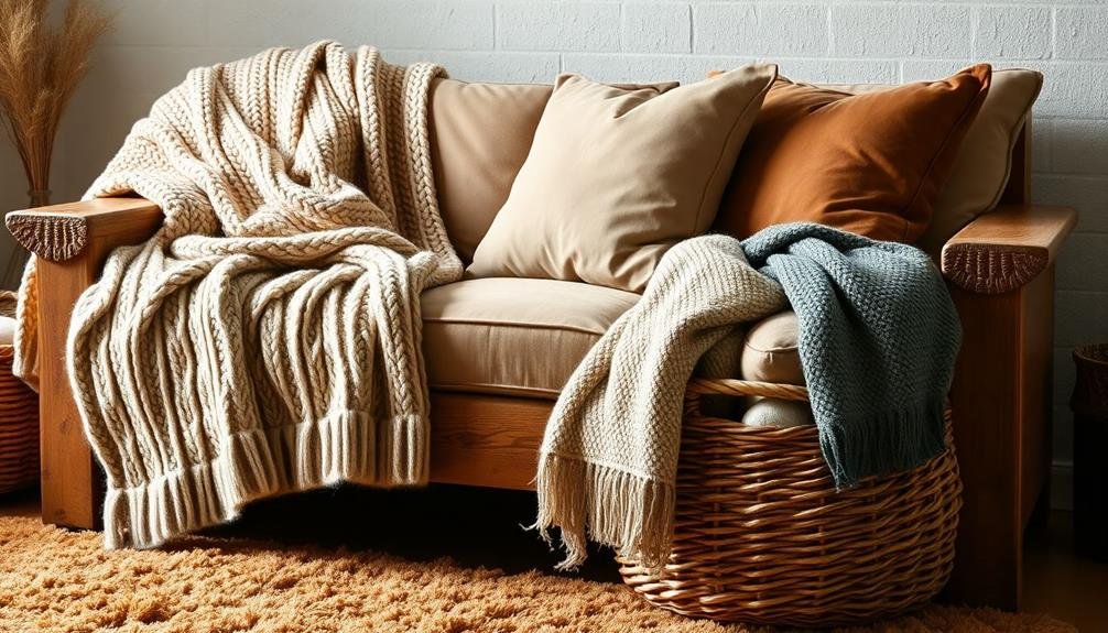 cozy textile layering techniques
