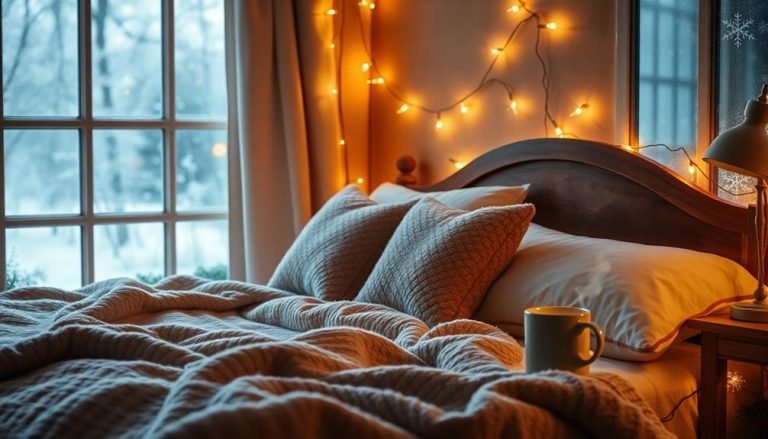 cozy winter bedroom transformation