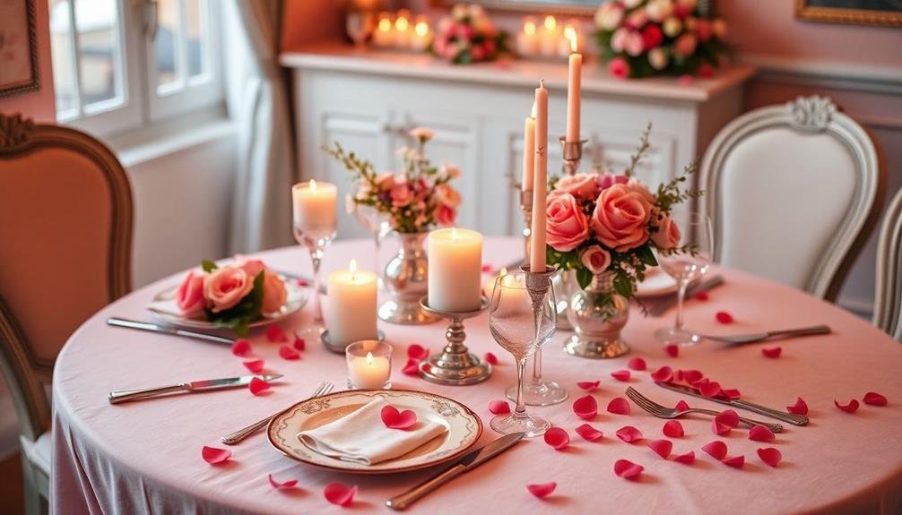 creative dining table decor