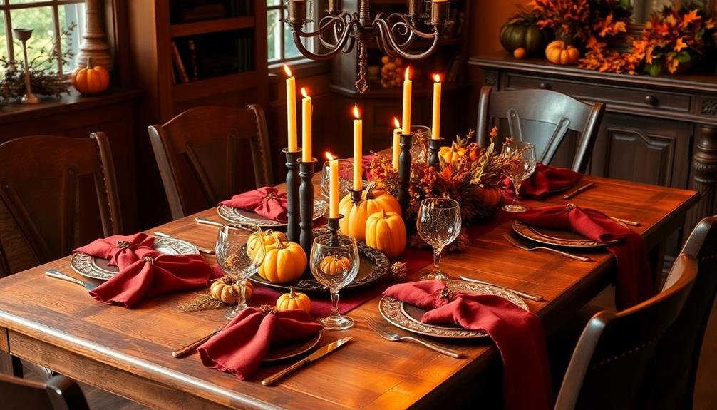 creative holiday table decor