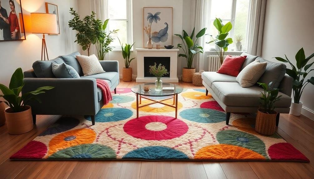 decorative floor coverings collection