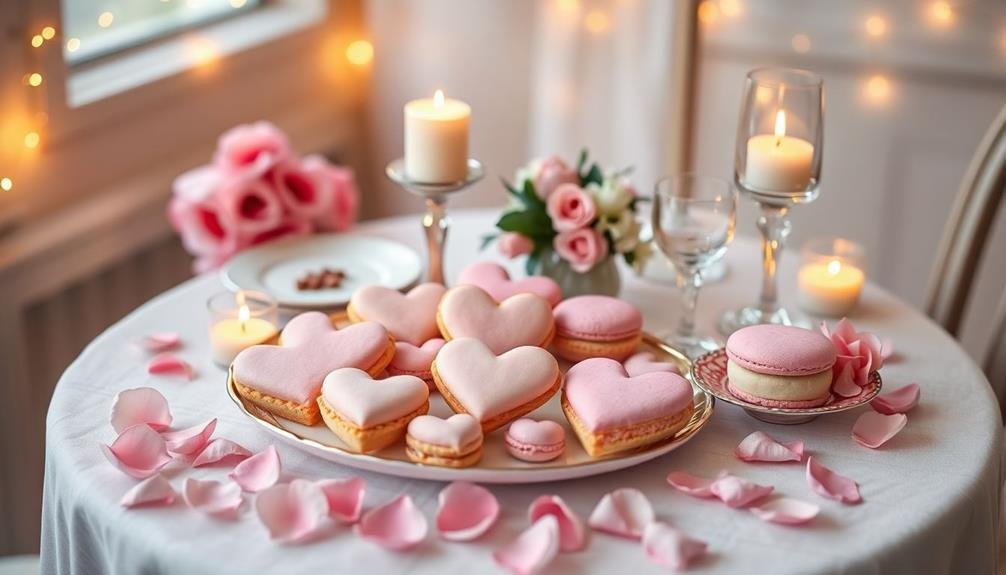 desserts decorated with style
