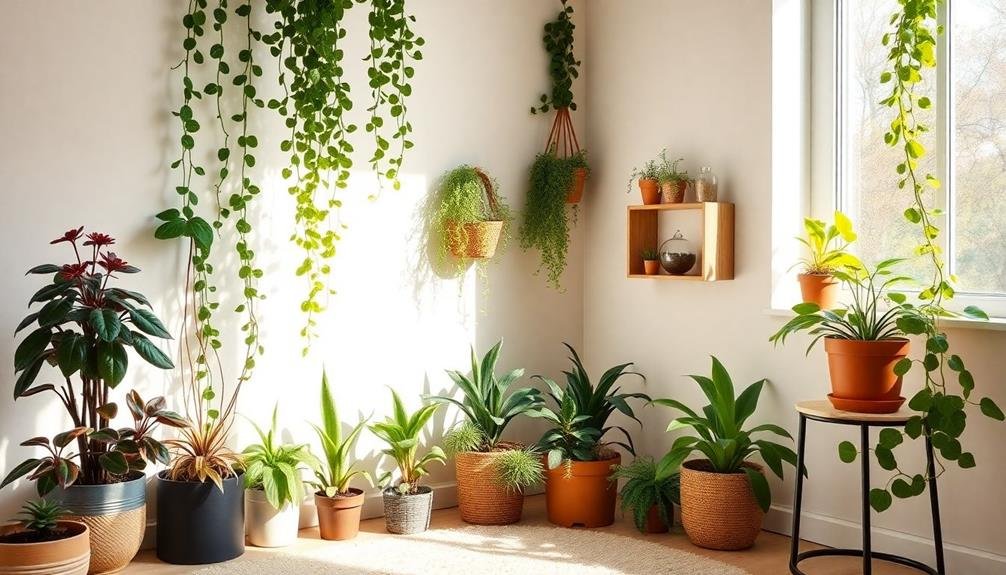 enhance spaces with foliage