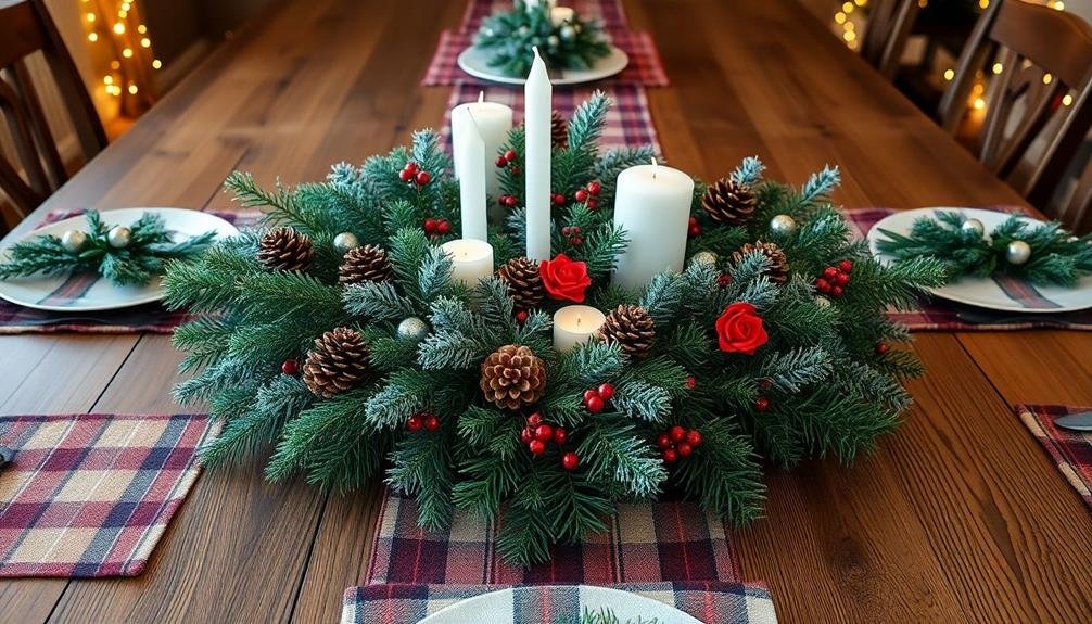 festive decorative table arrangements