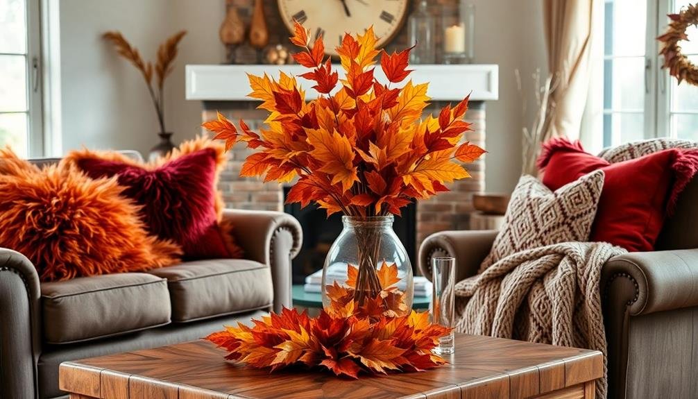 incorporate seasonal color accents