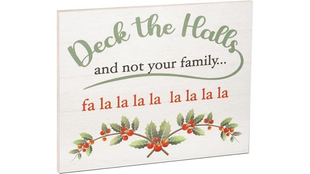 jennygems christmas sign decor