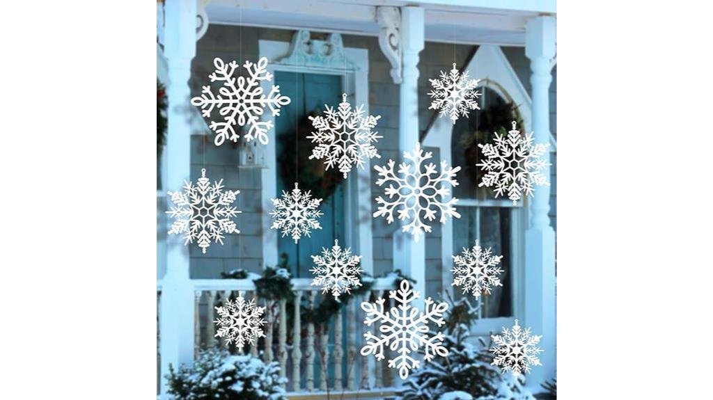 large christmas snowflake decorations