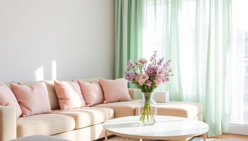 soft hues highlighting design