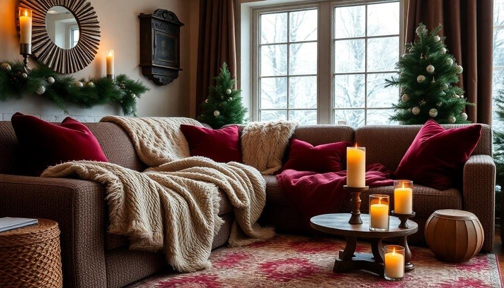 utilize seasonal color schemes