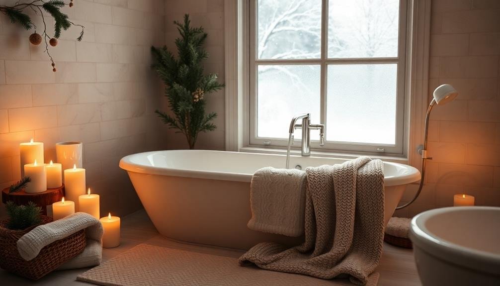 winter bathroom decor tips