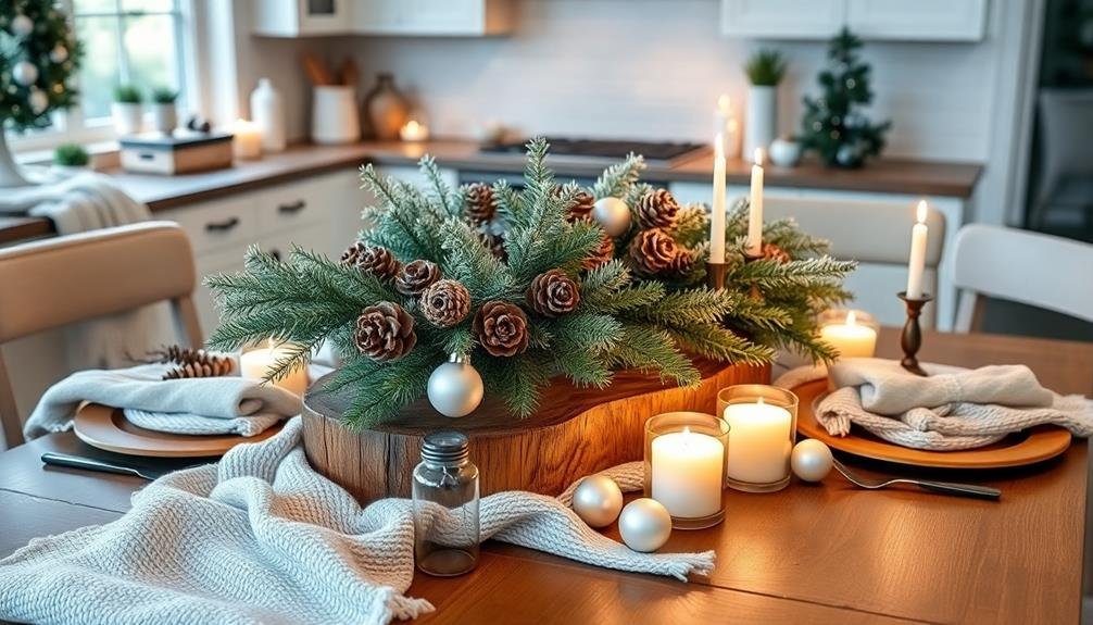 winter kitchen table decor tips