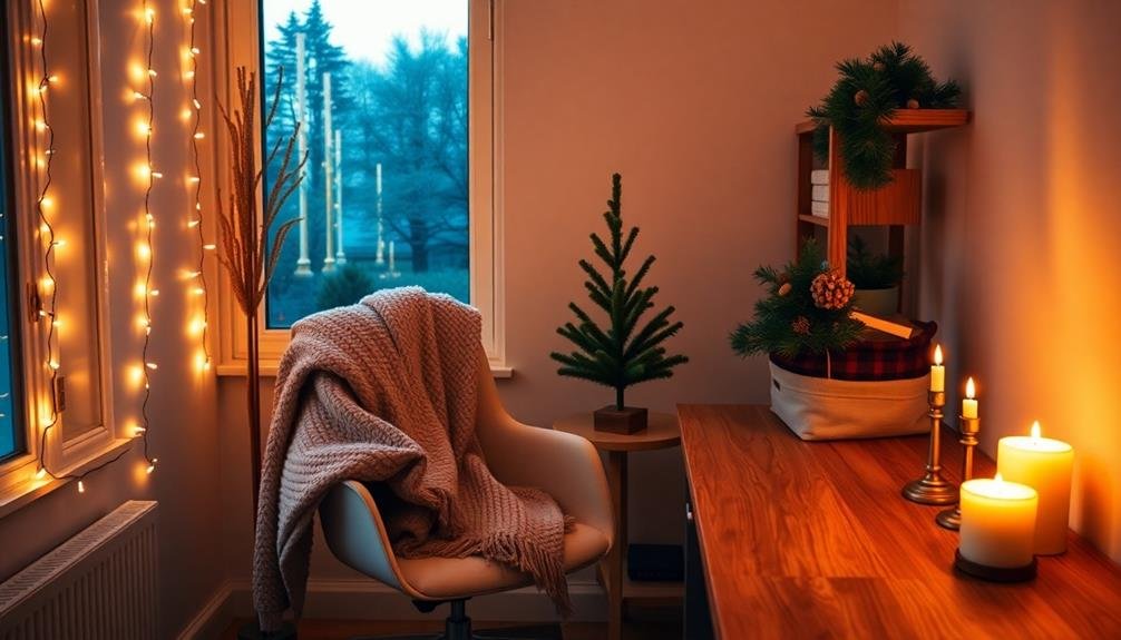 winter office decor considerations