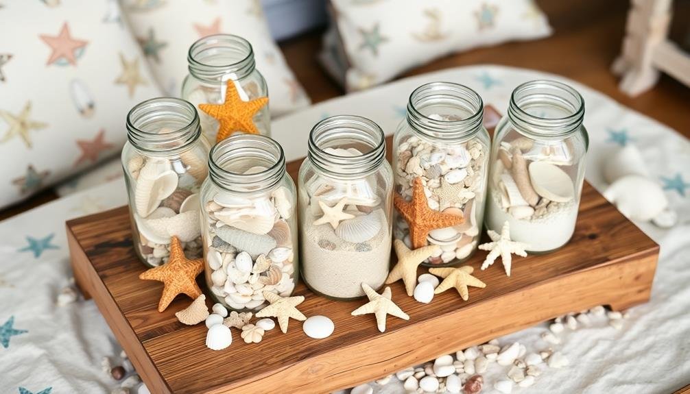 adorned ocean inspired containers