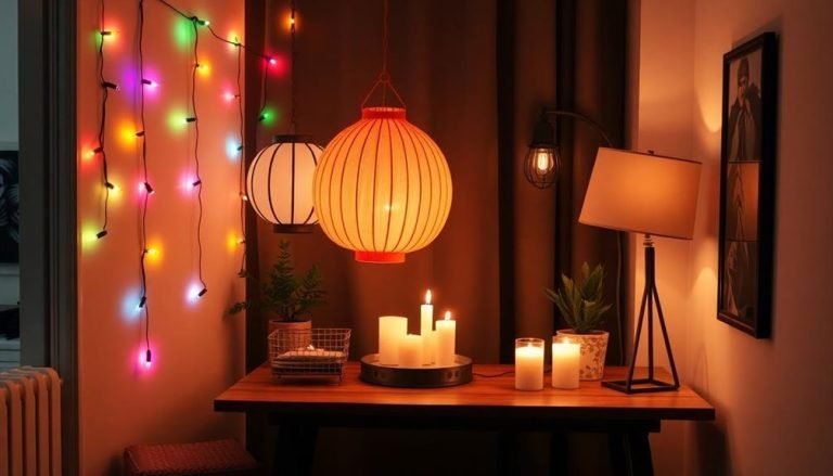 affordable apartment lighting ideas