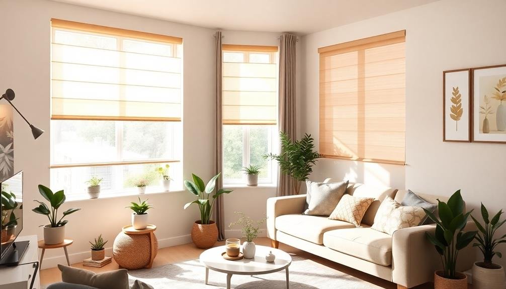 affordable chic roller blinds