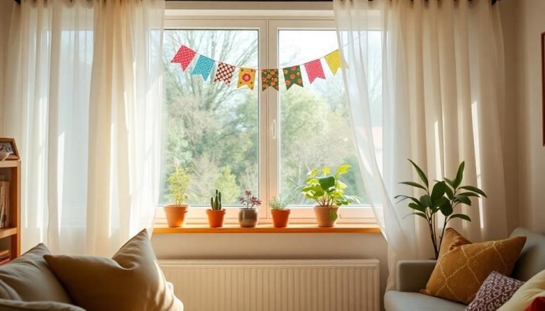 affordable diy window decorations