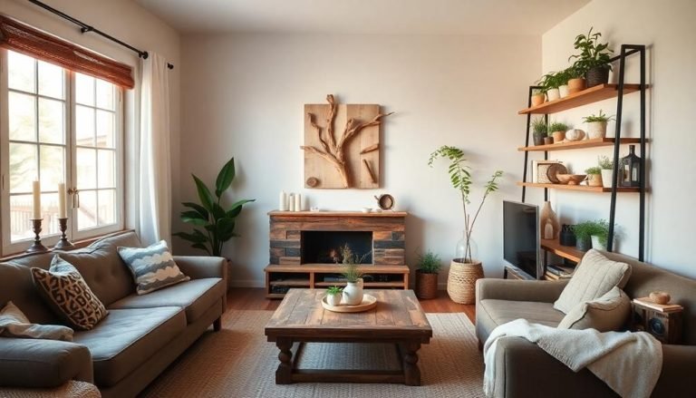 affordable natural wood decor