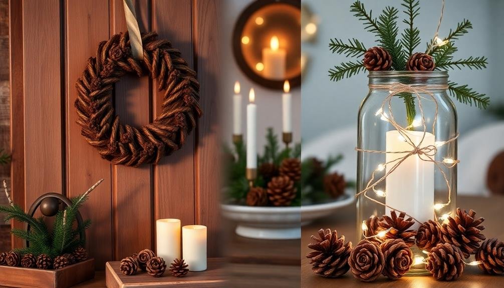 affordable pinecone decor ideas