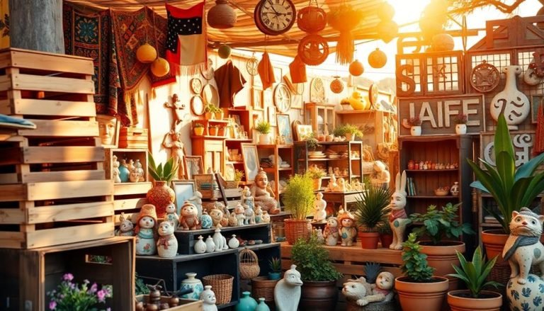 budget friendly flea market treasures