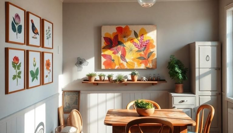 budget friendly kitchen wall decor
