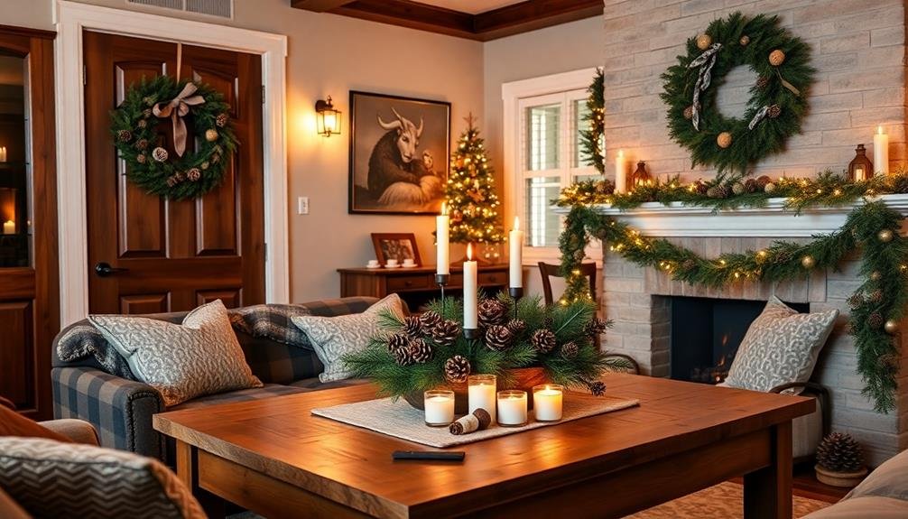 budget friendly pinecone decorations