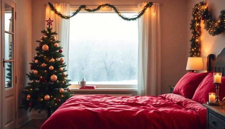 christmas bedroom makeover ideas