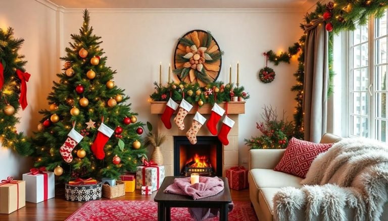 christmas living room decor