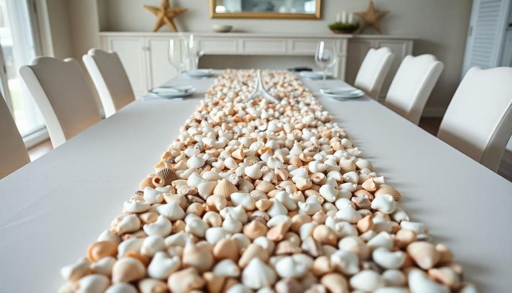 coastal inspired table decor