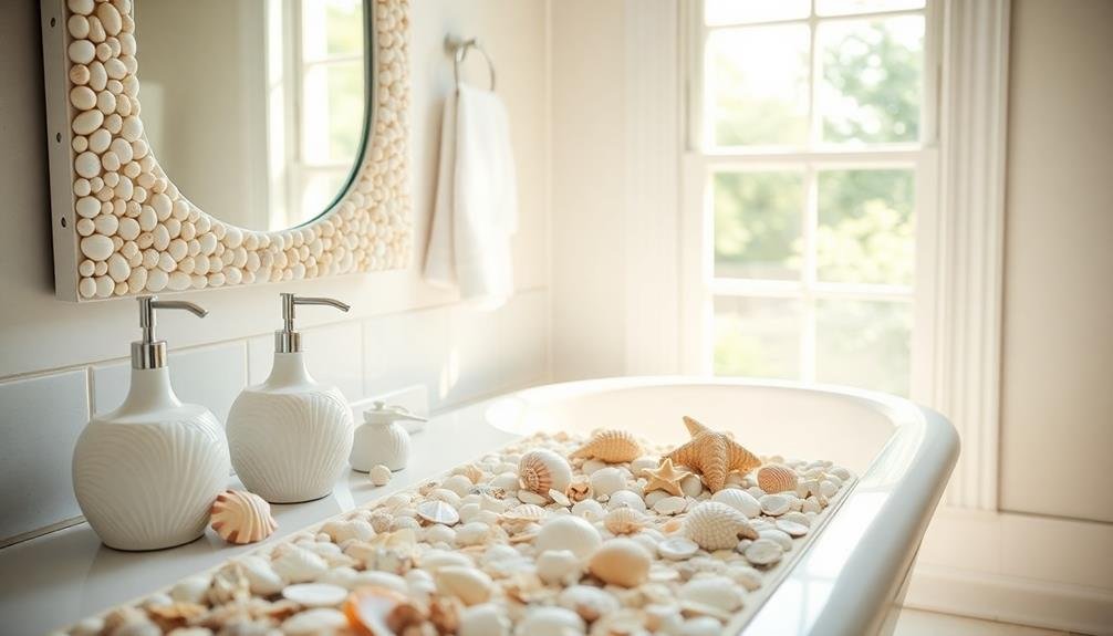 coastal themed bathroom decor
