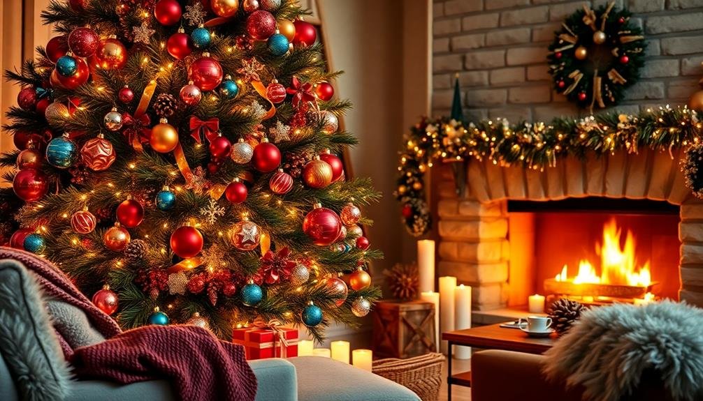 colorful holiday tree designs