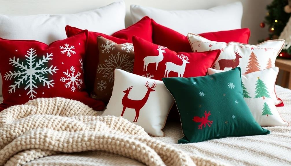 comfortable decorative cushions