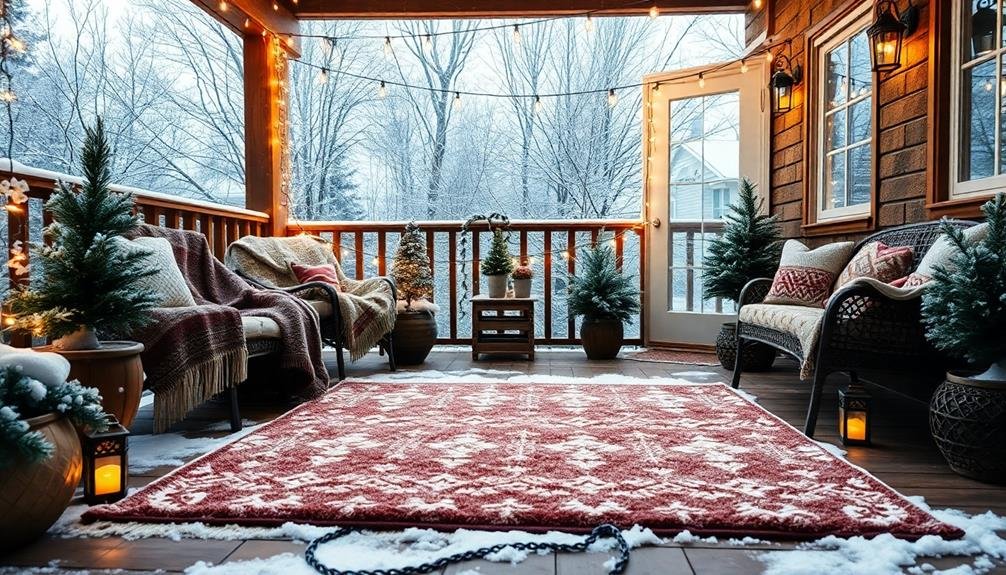 comfortable outdoor rug selection
