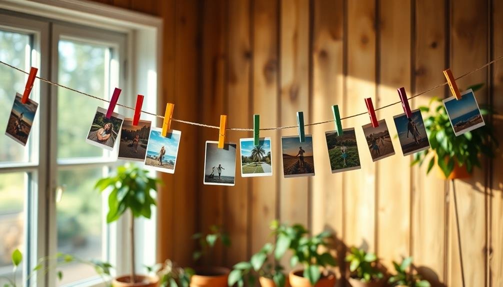crafting with string clips
