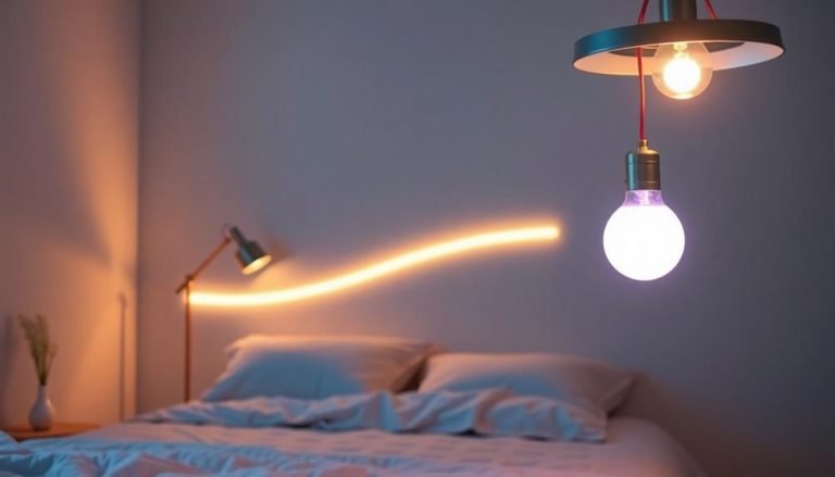 creative bedroom lighting ideas