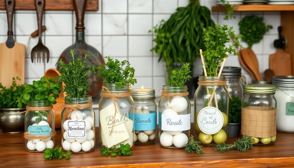 creative glass jar uses