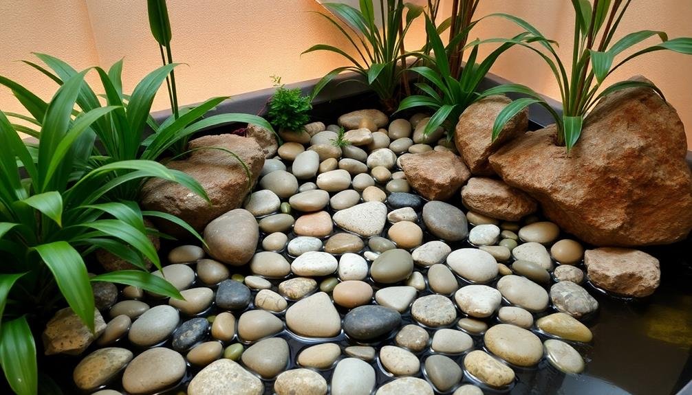 creative stone arrangement designs