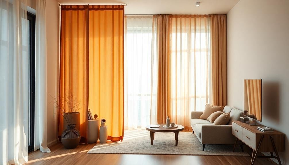 decorative fabric room dividers