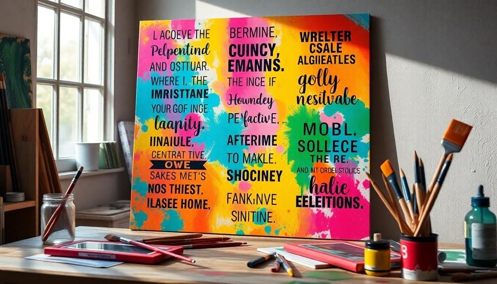 decorative stencil art quotes