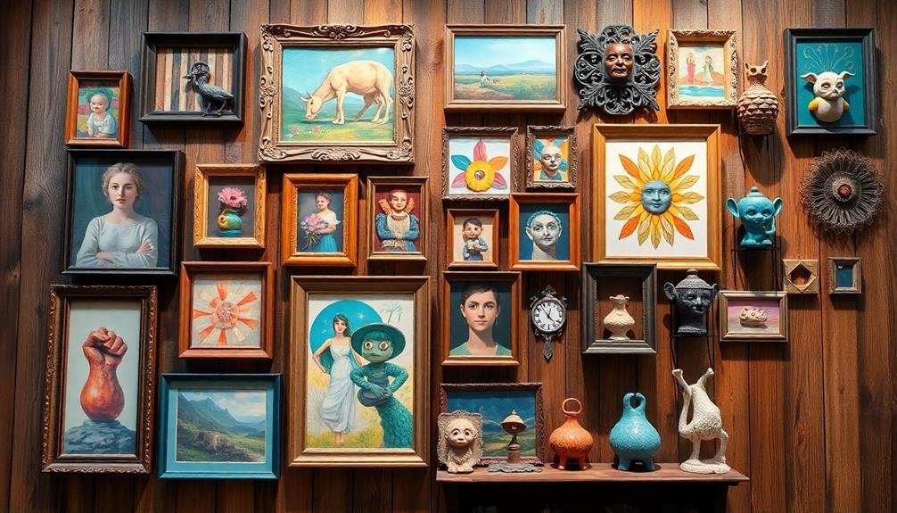 distinctive decorative wall artwork