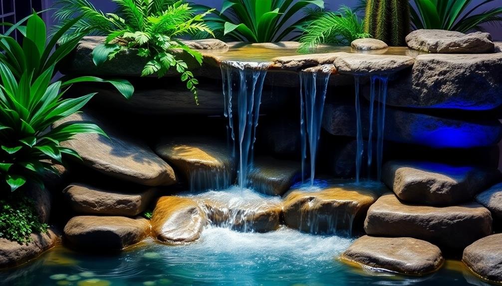 diy indoor waterfall kits