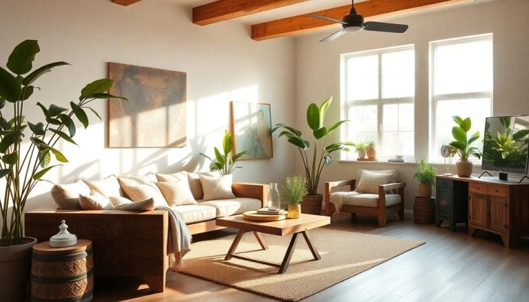 eco friendly decor with reclaimed wood