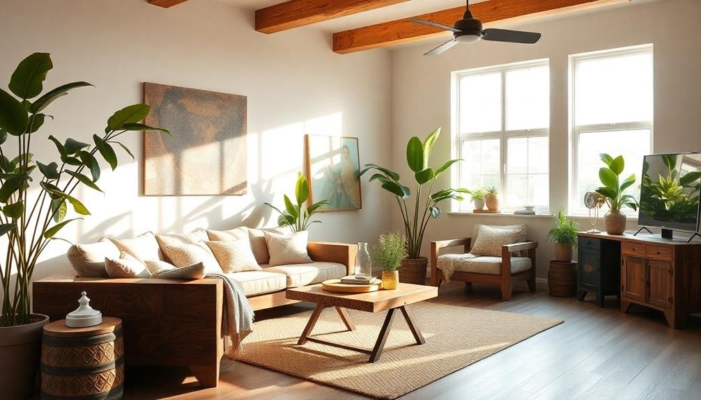 eco friendly decor with reclaimed wood