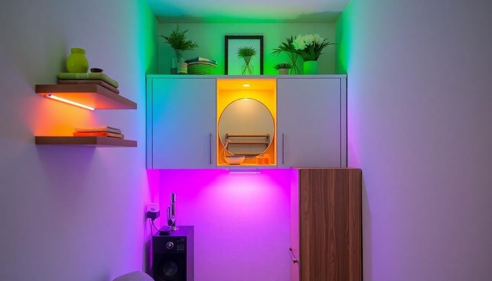 enhance ambiance with led