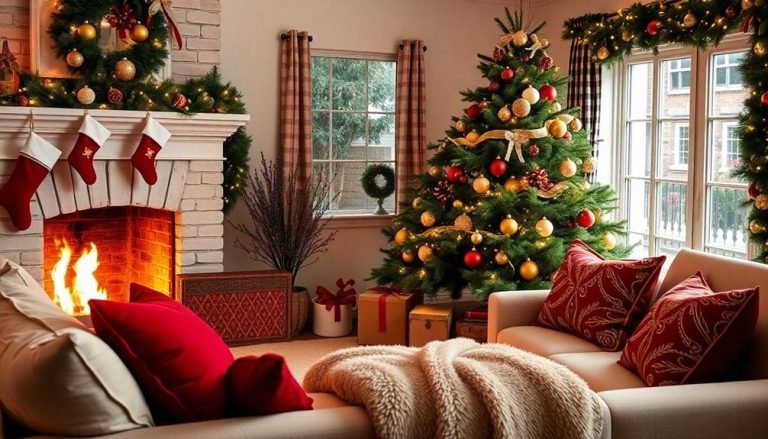 essential christmas living room decor